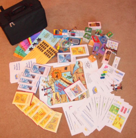 Some of the stuff you get, plus toys!