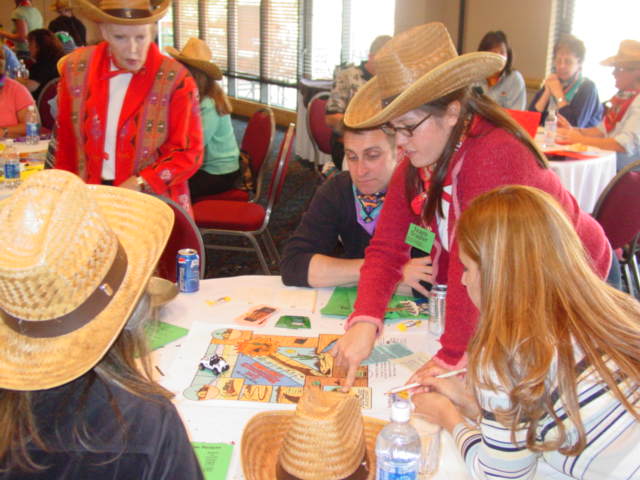 team building at tabletop