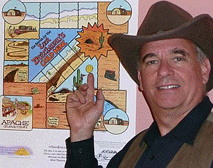 Search for Lost Dutchman team building game developer, Dr. Scott Simmerman